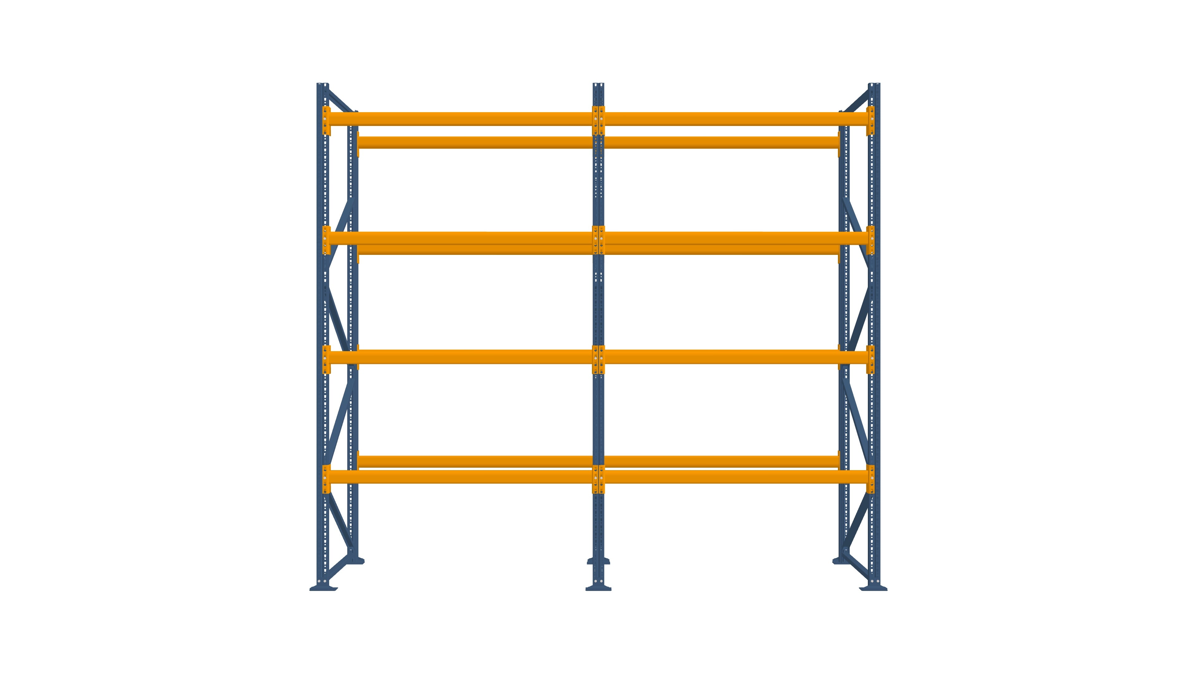 Konfiguration vom 19.09.2024 - 3.99 m x 3.50 m für 20 Paletten mit 800 kg