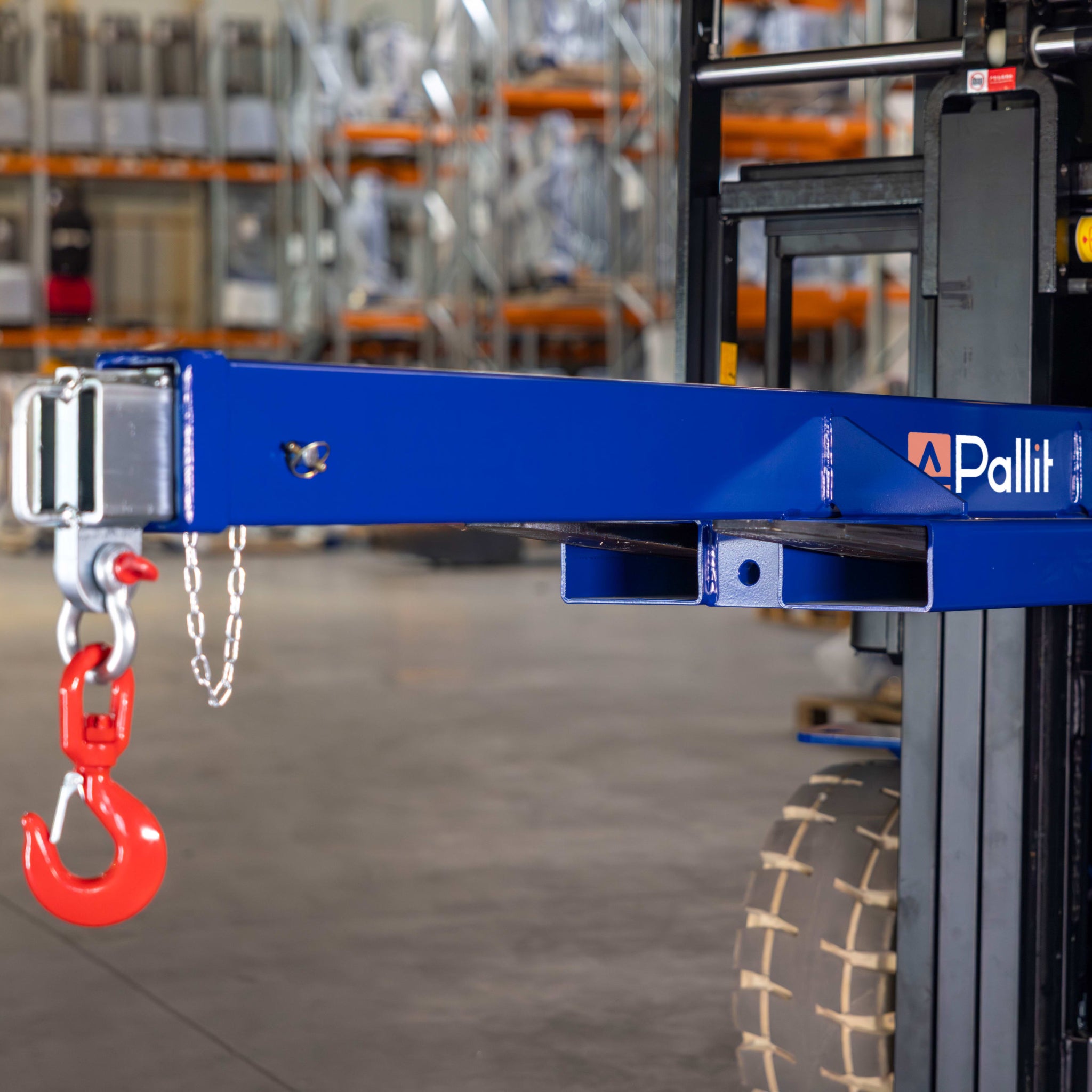 Uitschuifbare arm JIB-M voor heftruck 3465 mm