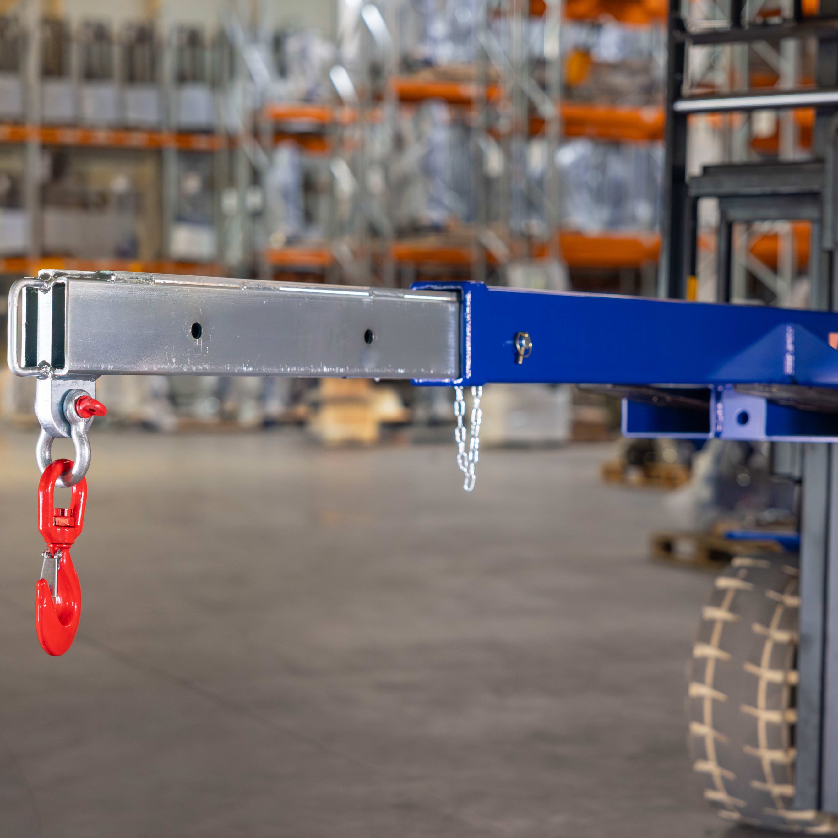 Uitschuifbare arm JIB-M voor heftruck 3465 mm