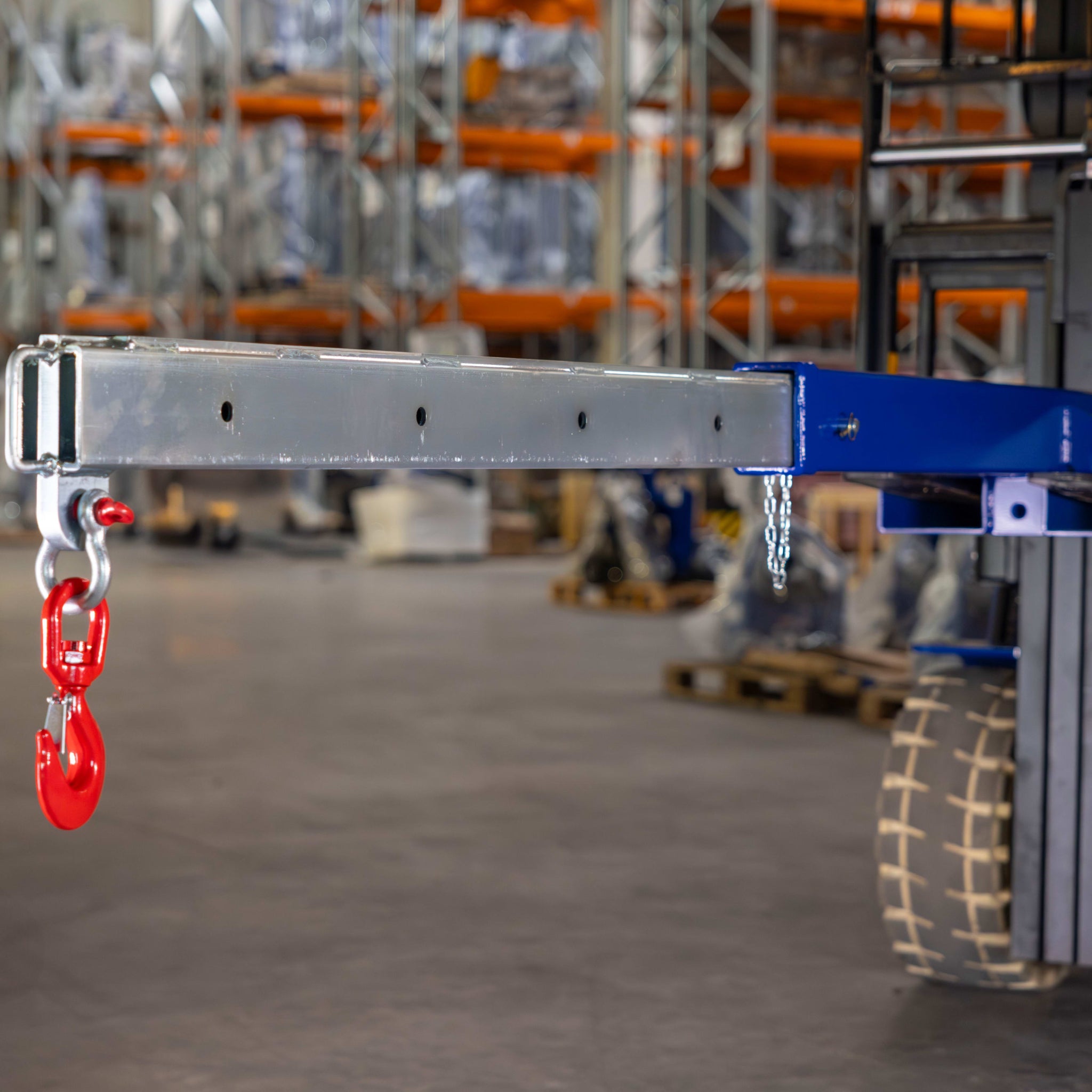 Uitschuifbare arm JIB-M voor heftruck 3465 mm