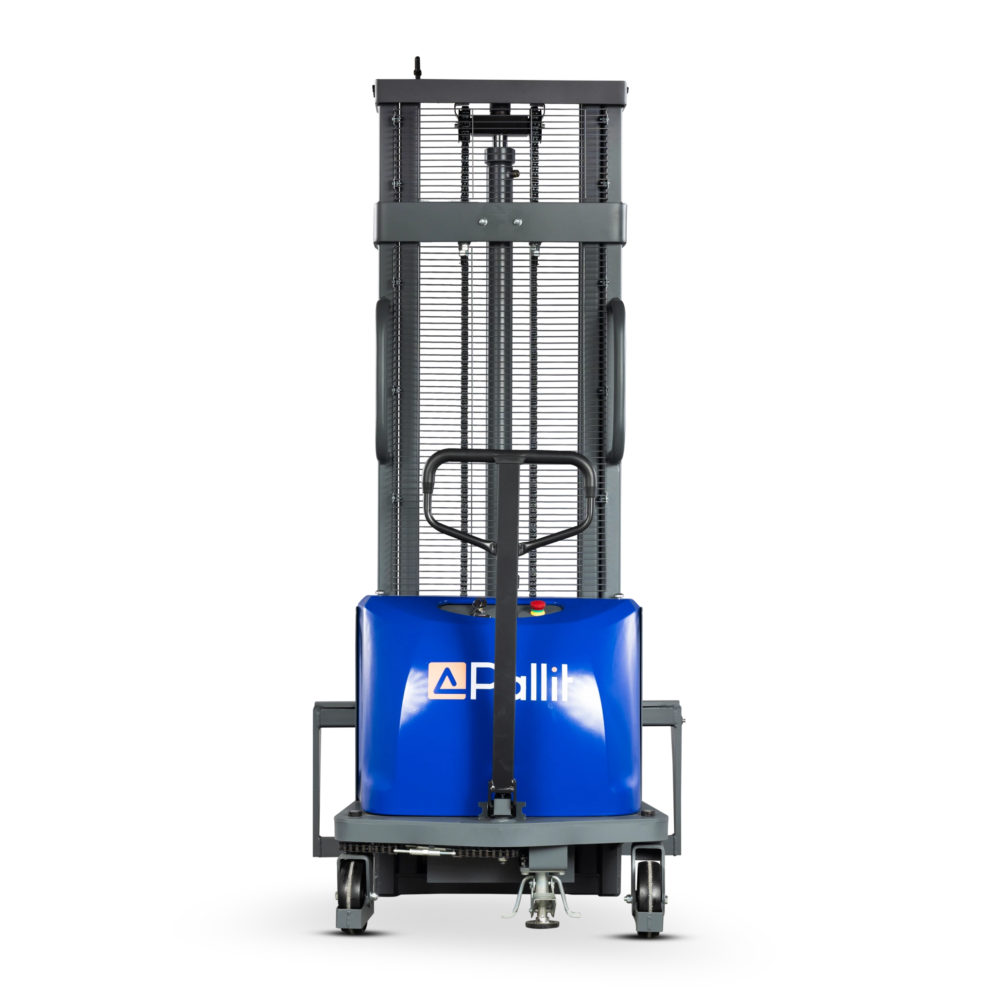 Semi-elektrische palletstapelaar FLEX-E met verstelbare vorken