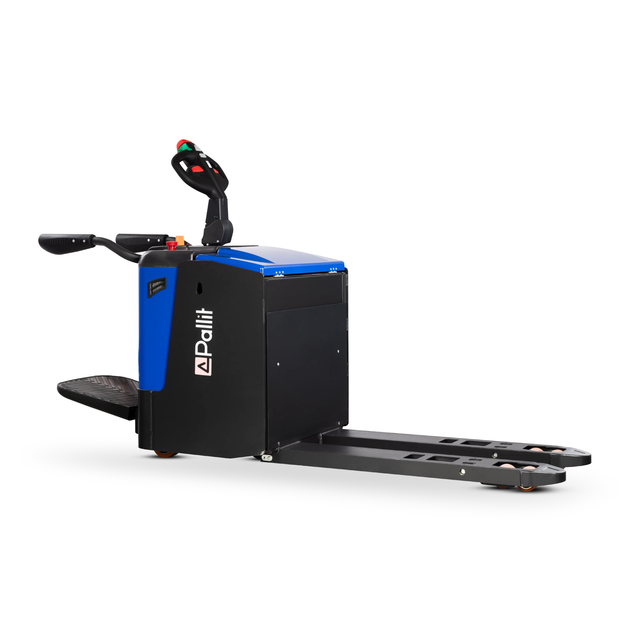 RUN pallettruck met platform voor 3000kg