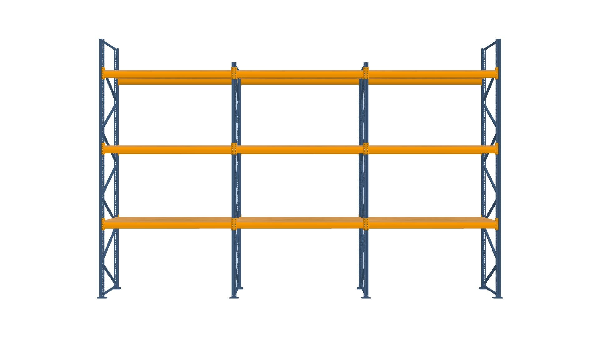 Konfiguration vom 06.11.2024 - 8.60 m x 5.00 m für 36 Paletten mit 1300 kg