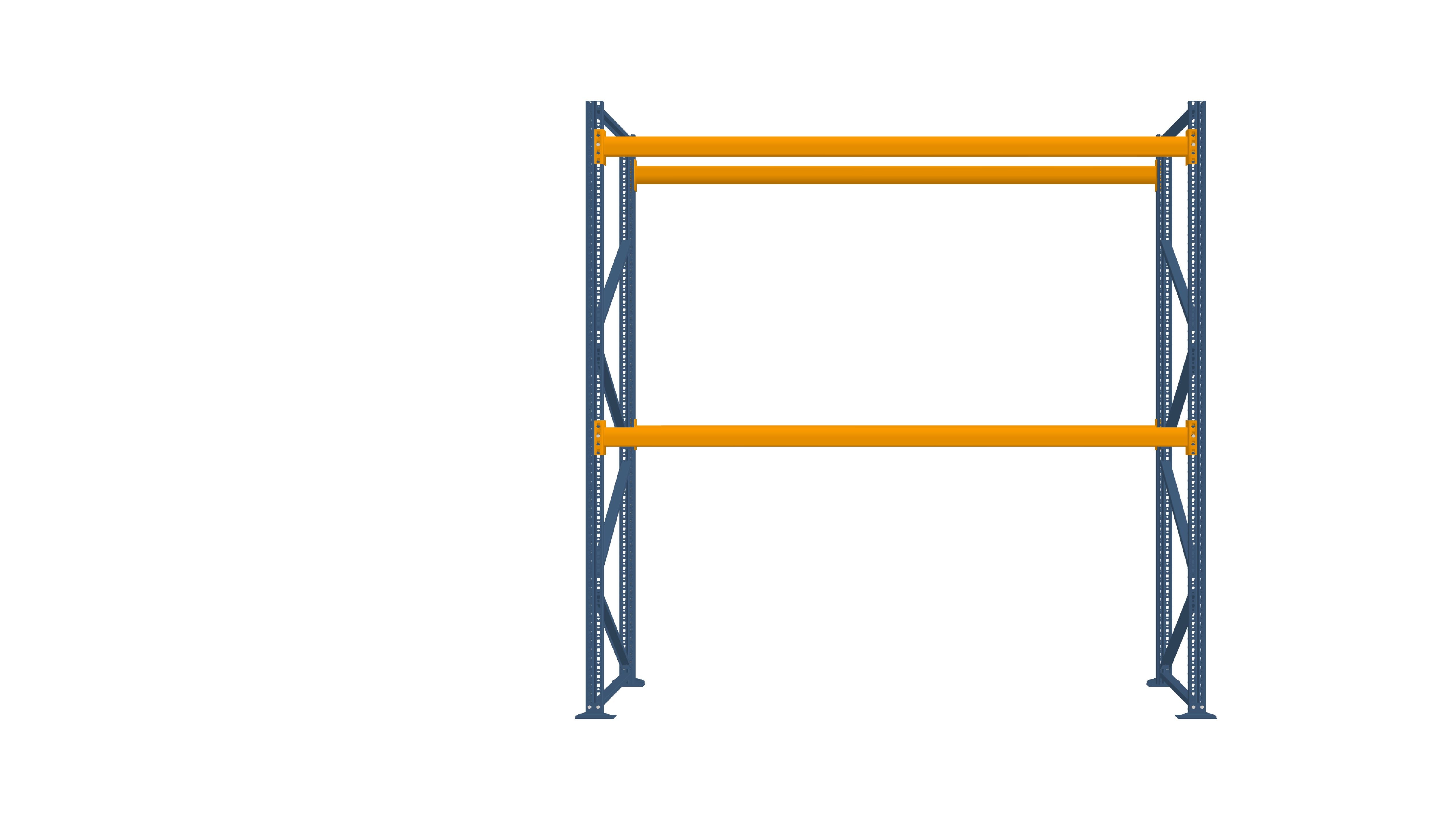 Konfiguration vom 19.11.2024 - 2.96 m x 3.50 m für 9 Paletten mit 1000 kg