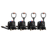 4er Set Elektrohubwagen EP F4 mit Stützrollen
