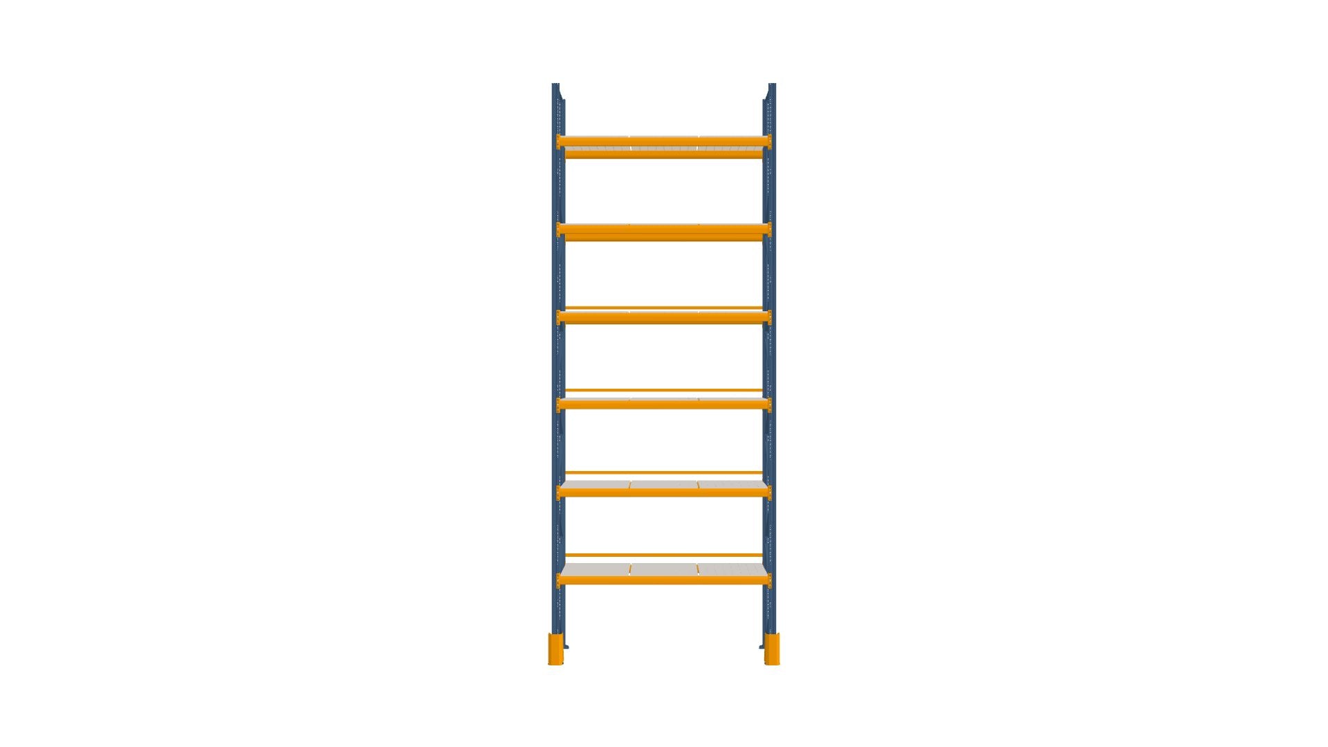 Konfiguration vom 01.08.2025 - 3.00 m x 7.00 m für 21 Paletten mit 900 kg