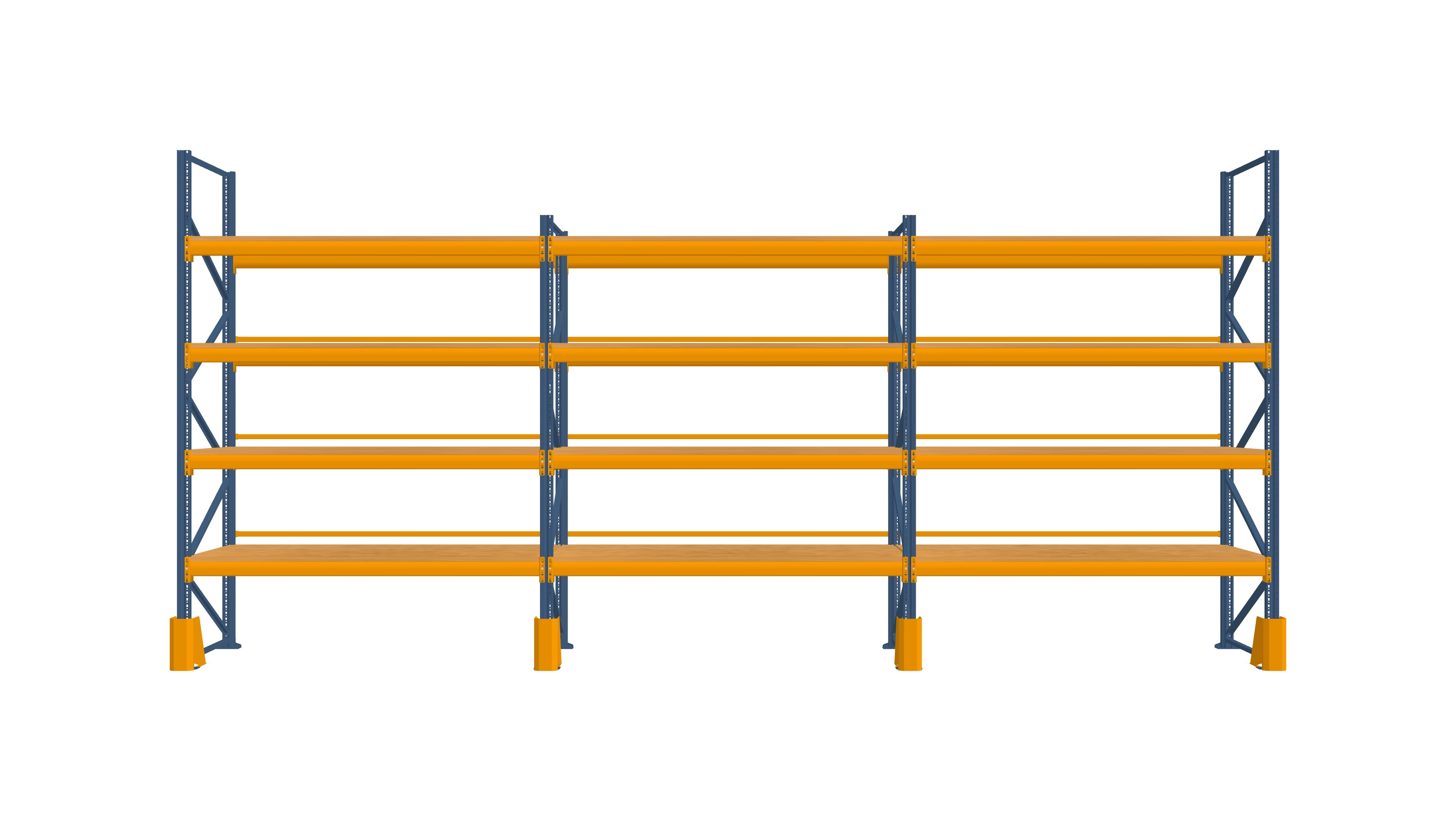 Configuration from 14.01.2025 - 8.60 mx 3.50 m for 45 pallets with 1000 kg