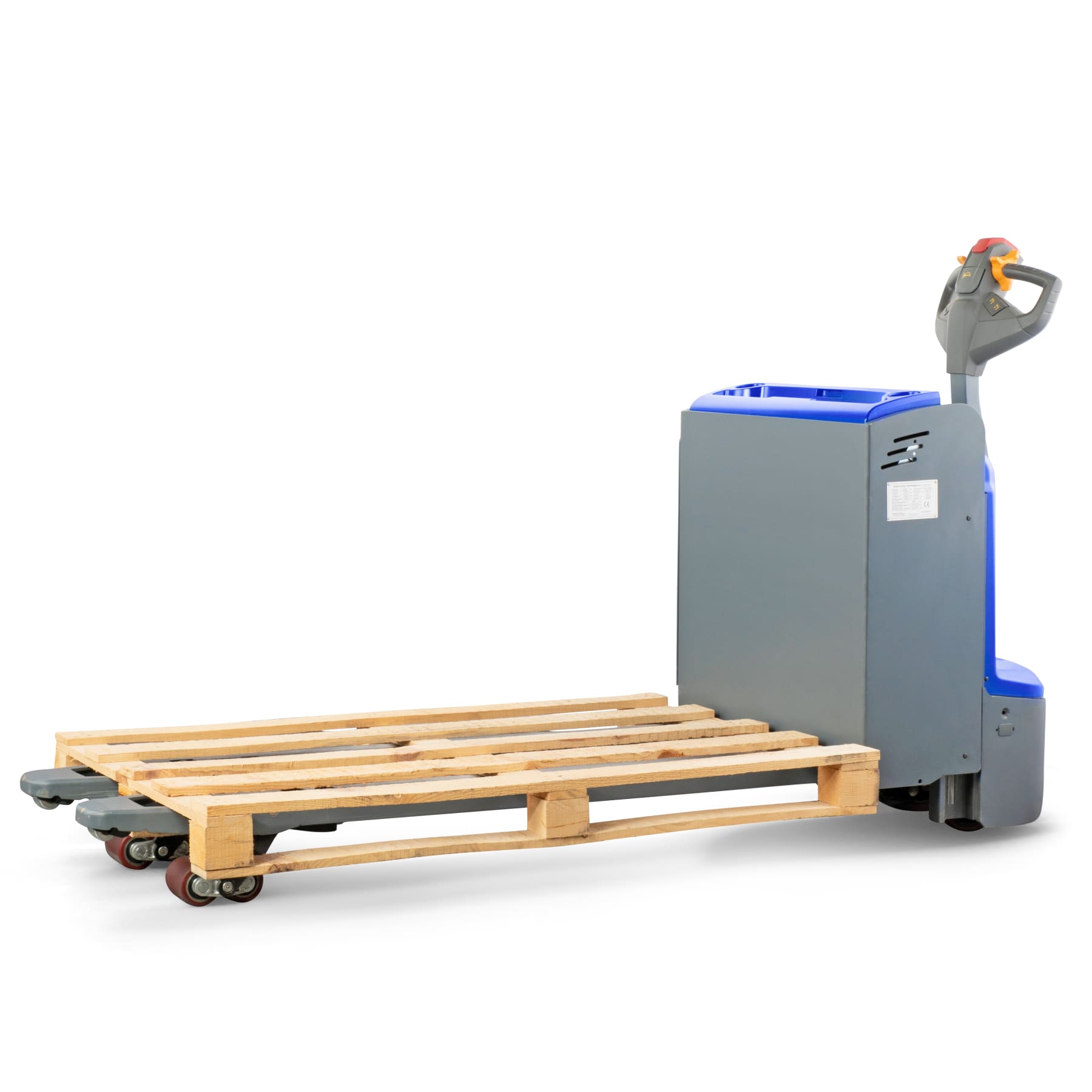 TWO-MAX elektrische palletwagen met 1600 mm lange vorken