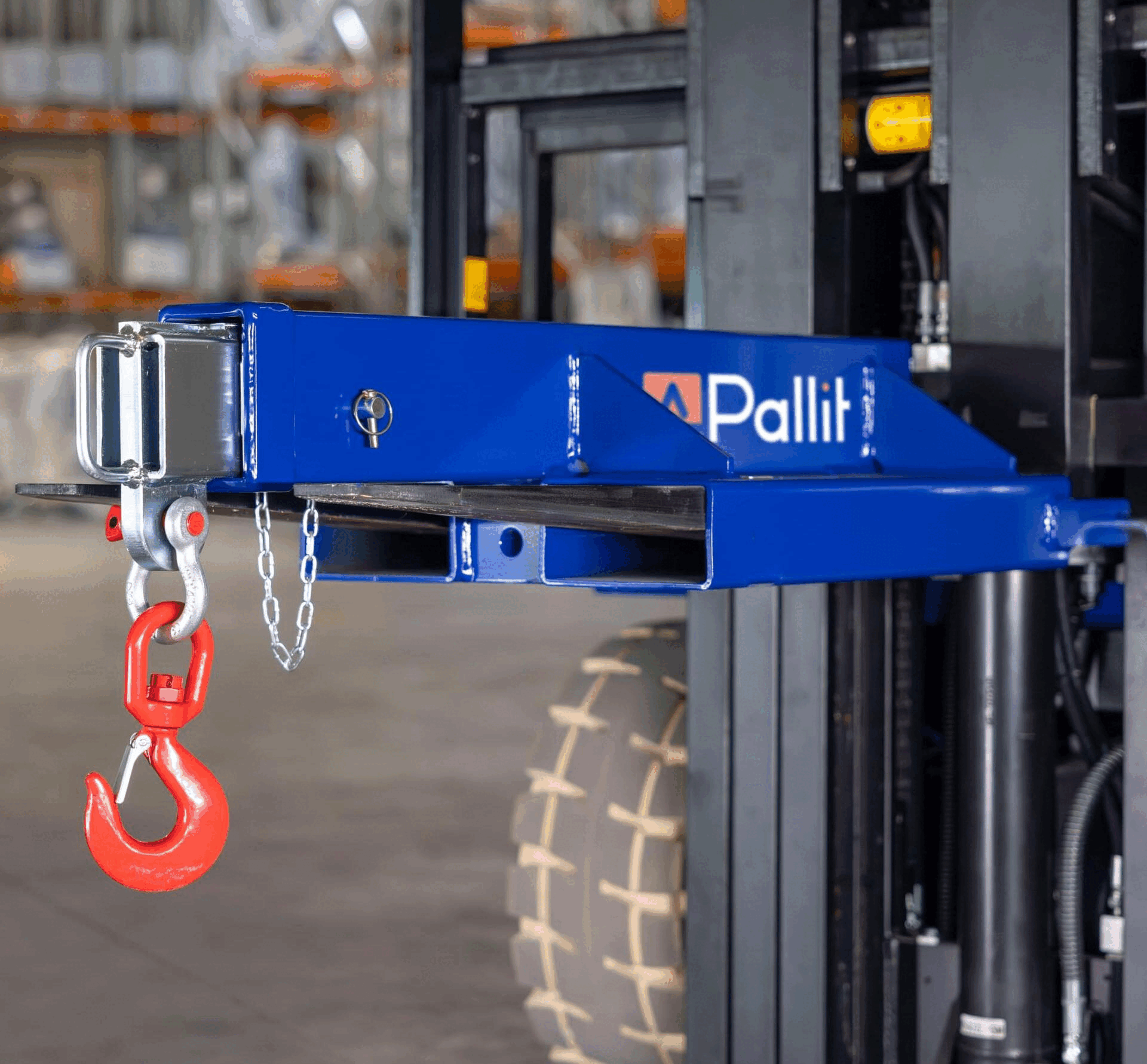 Extendable Forklift JIB-S with 1905 mm